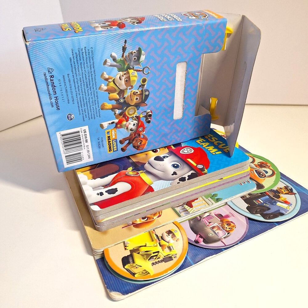 5 Paw Patrol Board Books 4 Pals w box Lot & Pups Save The Day Nickelodeon - Picture 7 of 8